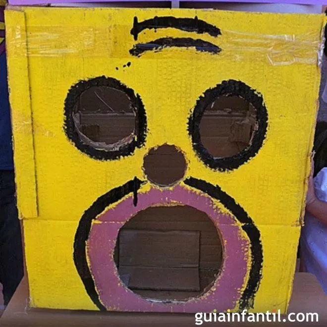 Un tragabolas sencillo para los niños - Juegos para niños con ...