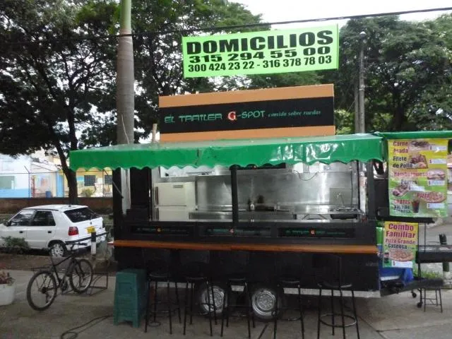 Trailer Movil Comida Rapida (montaje Completo, Acreditado) en Cali