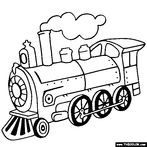 Train Coloring Sheets on Pinterest | Coloring Sheets, Coloring ...