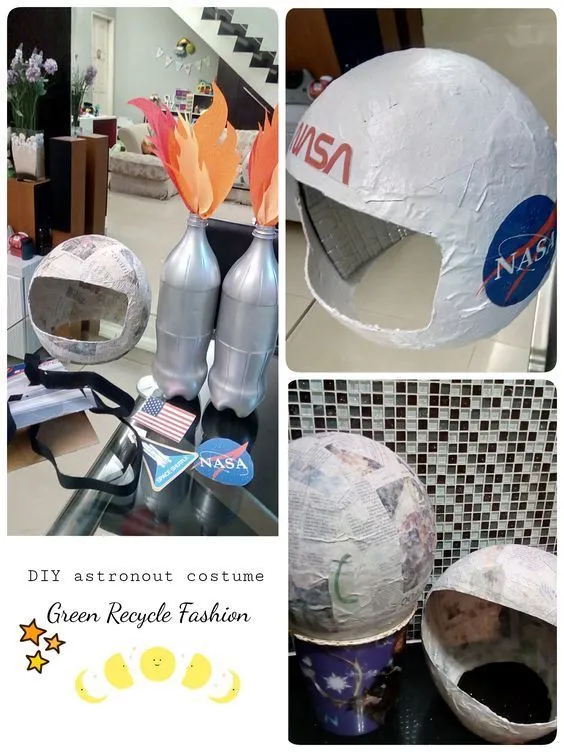 como hacer un traje de astronauta.