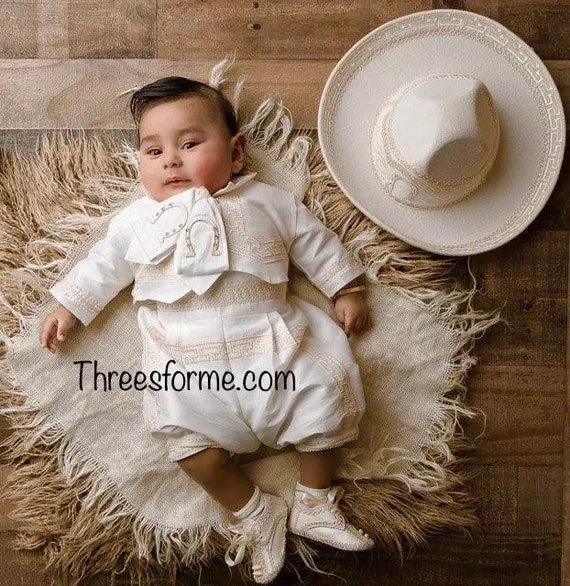 Traje charro niño Bautismo Traje charro - Etsy México