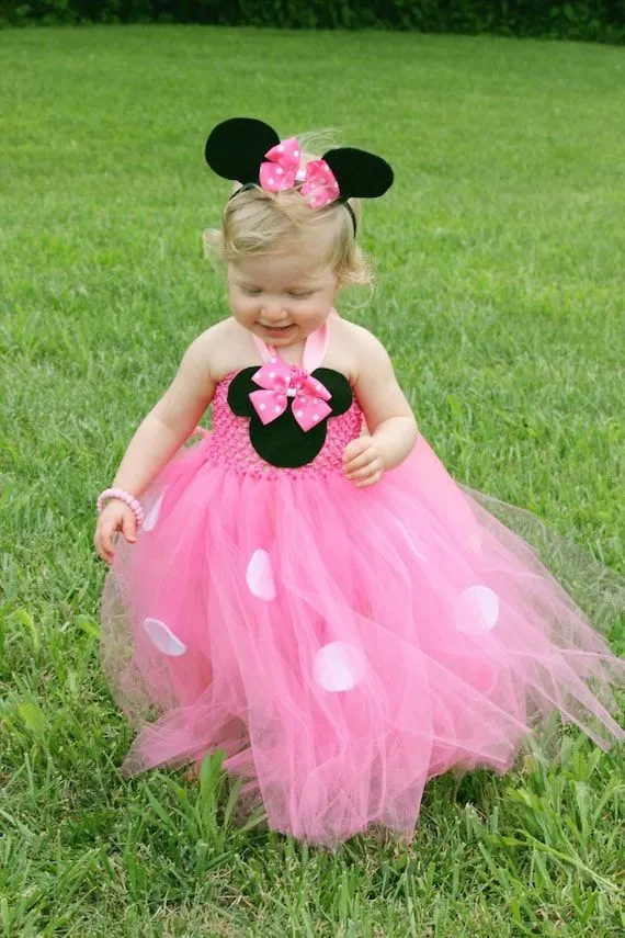 Traje inspirado en minnie mouse rojo o por LittledreamsbyMayra