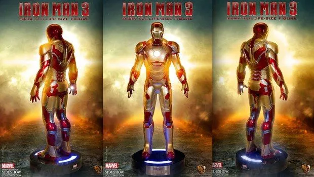 Traje de Iron Man MARK 42 a tamaño real