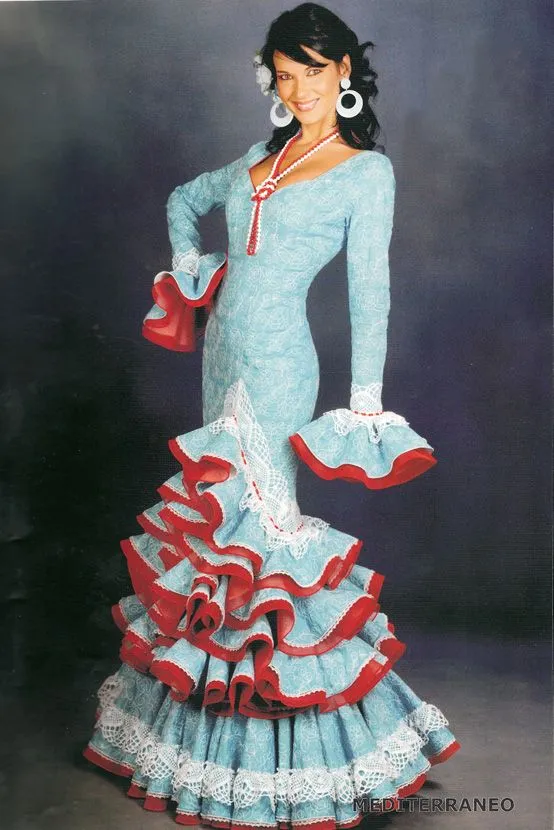 Vestido flamenco - Imagui