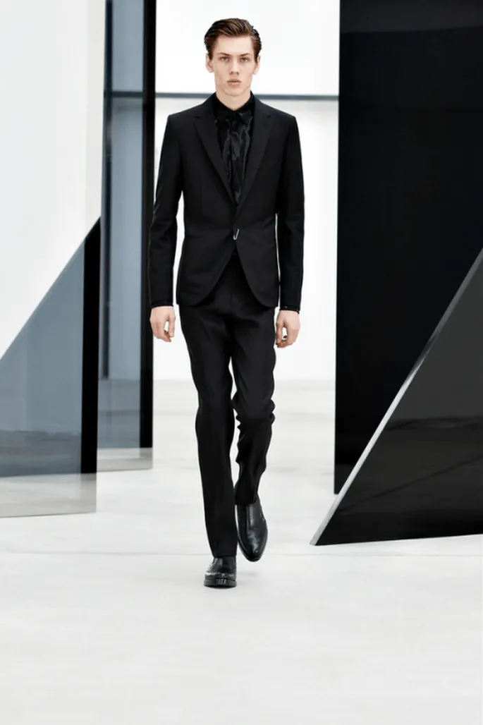 Trajes para novio 2014 de Balenciaga con estilo moderno