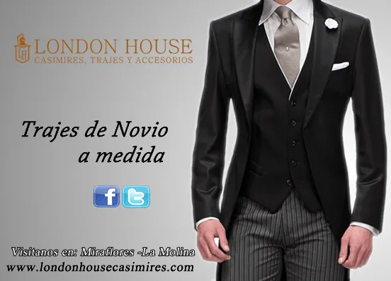 Trajes de Novio y Ternos London House: Trajes de Novio Lima ...