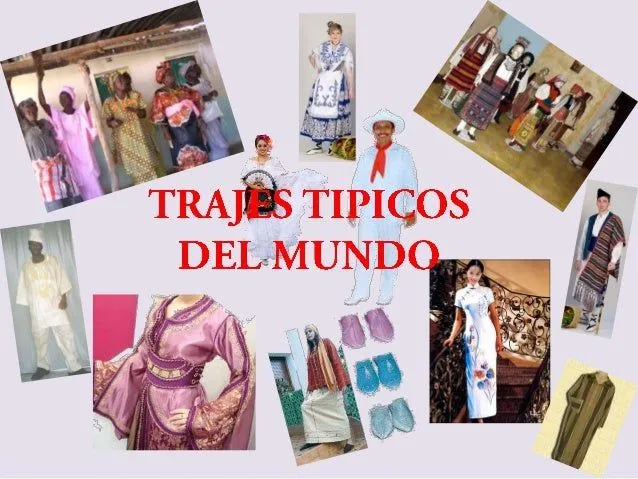 Trajes típicos del mundo