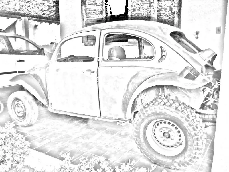 Transformando um Fusca velho em um Baja"