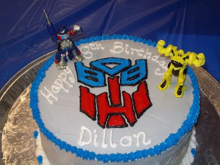 Transformers Cake | Bizcochos cumpleaños | Pinterest