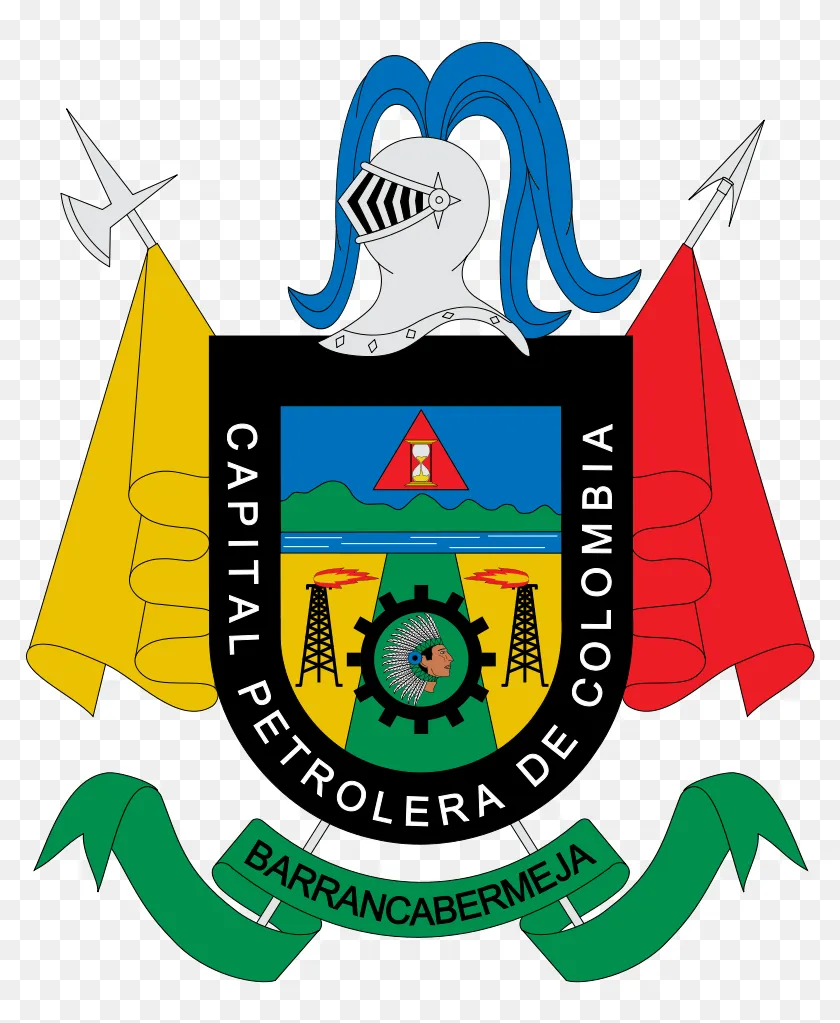 Transparent Banderas Png - Escudo De Barrancabermeja Para Colorear, Png  Download - 791x943(#6835278) - PngFind