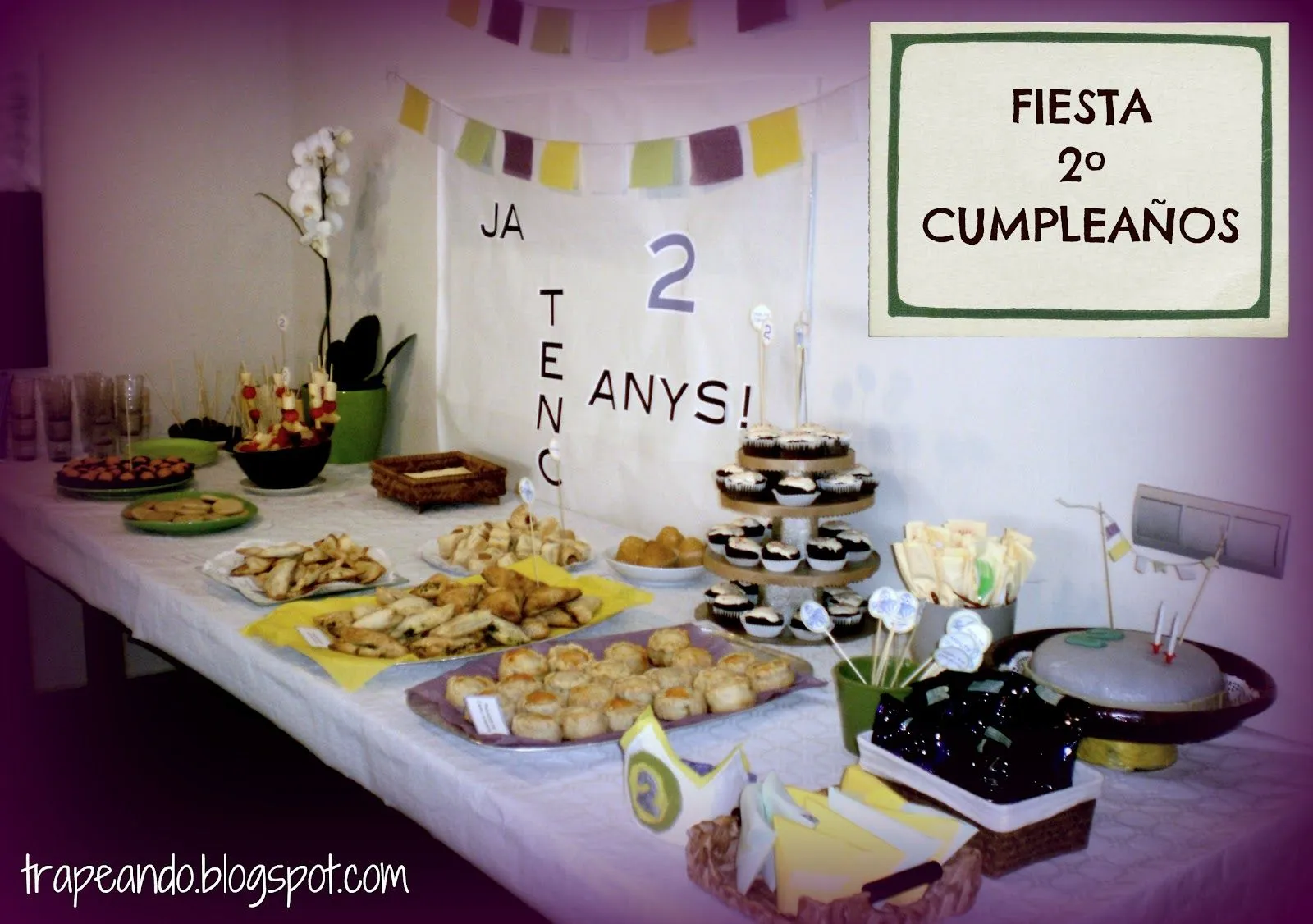 Trapeando: hilos y trapos: COMIDA PARA CUMPLEAÑOS I