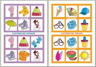 Loteria para imprimir para niños - Imagui