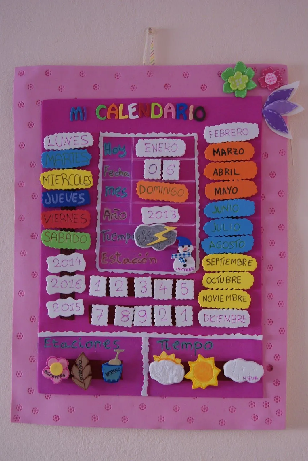 La Trastería de María: Calendario interactivo para niños