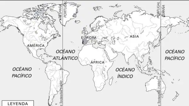 El Tratado de Tordesillas y cómo repartió Portugal y Castilla - ABC.es