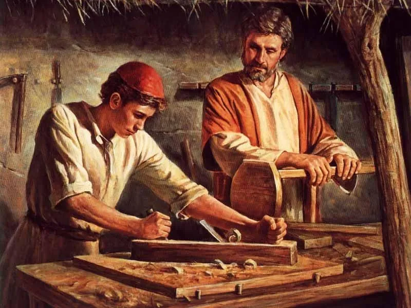 TRATAR ENTRE AMIGOS: Jesús fue también el Hijo del carpintero