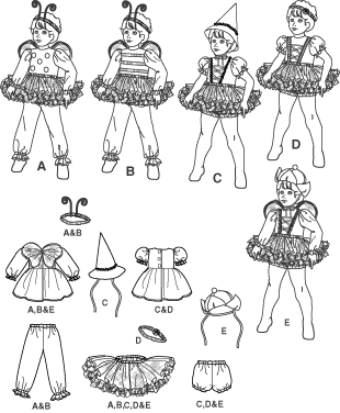 disfraz de maquita para bebe con patrones | Trato o truco