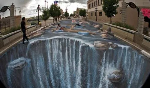 TratoHecho.com: Divertidas pinturas urbanas en 3D