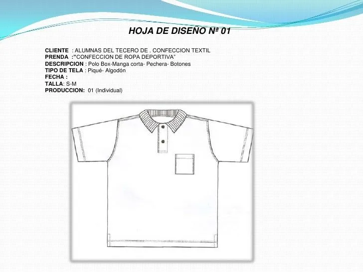 Trazo de polo cuellobox