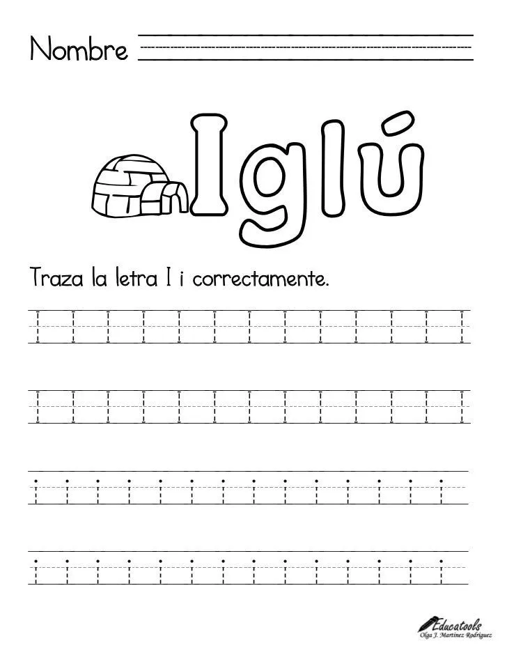 trazo de la vocal u Colouring Pages (page 2)