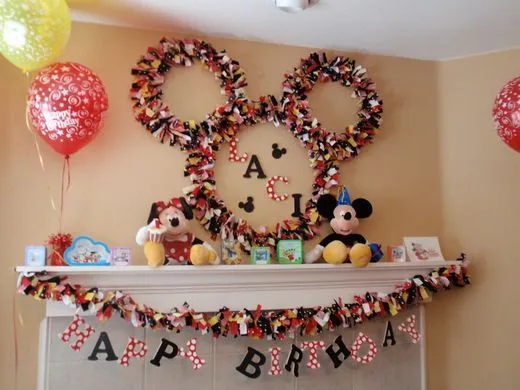 TRENDS: Homemade Mickey Mouse and Minnie Mouse Parties on Catch My ...