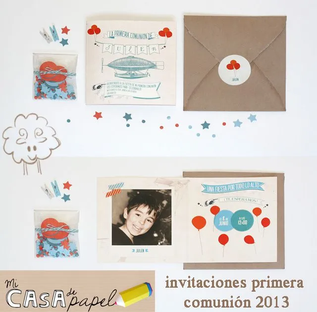 trendy children: INVITACIONES PRIMERA COMUNIÓN NIÑO 2013