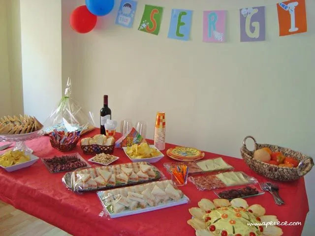 trendy children: ORGANIZACIÓN DEL PRIMER CUMPLEAÑOS