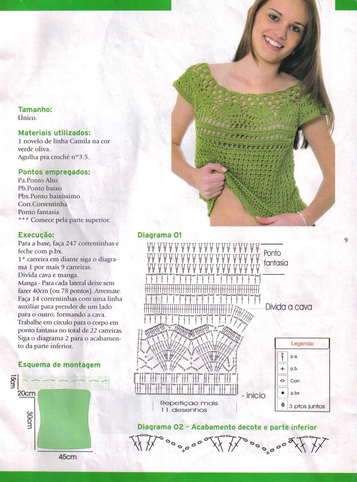 TRICO y CROCHET-madona-mía: Blusas a crochet (ganchillo) con patrones