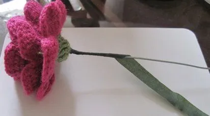 TRICO y CROCHET-madona-mía: Rosas a crochet o ganchillo Paso a Paso