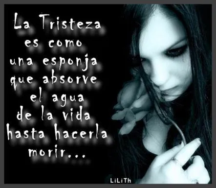 la tristeza