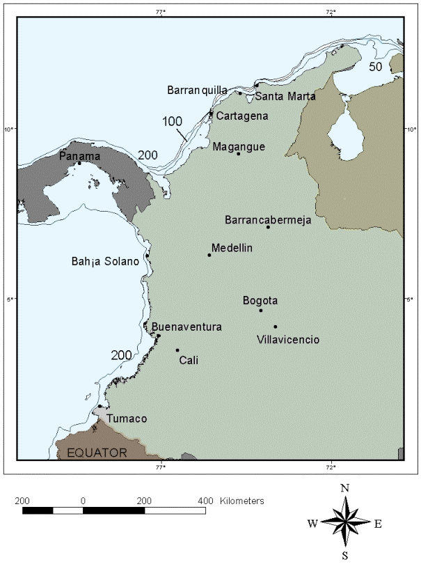 Tropical shrimp fisheries and their impact on living resources