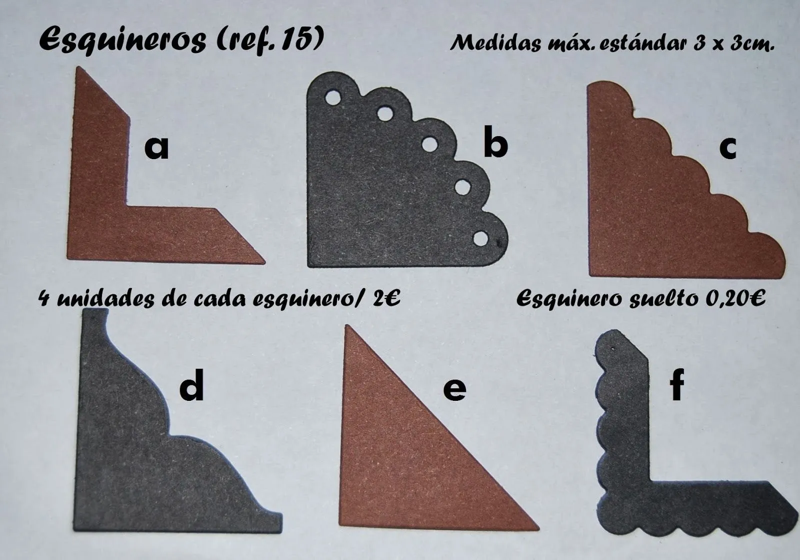 troquelitos & más Scrap: Esquineros