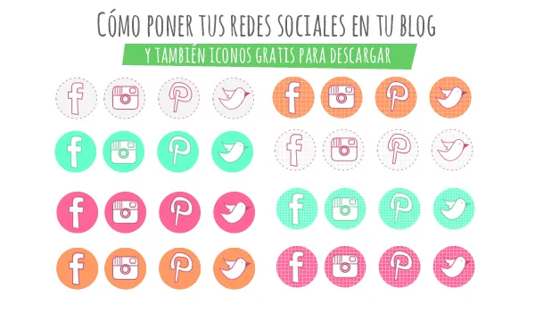 Trucos Diseño Web: Cómo poner las redes sociales en el blog