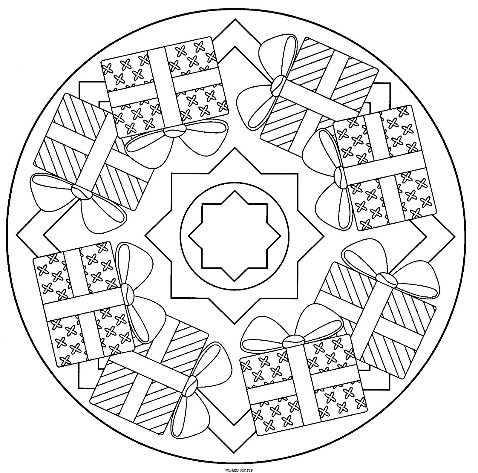 De tudo um pouco: Mandalas para colorir