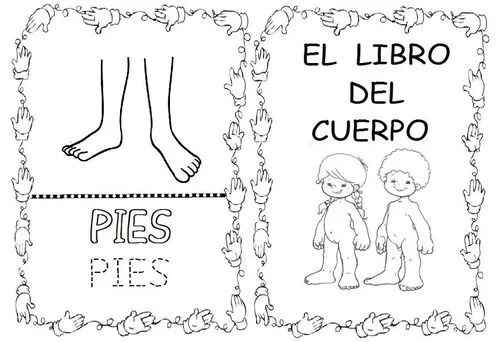 Imagenes de partes gruesas del cuerpo en inglés para colorear - Imagui