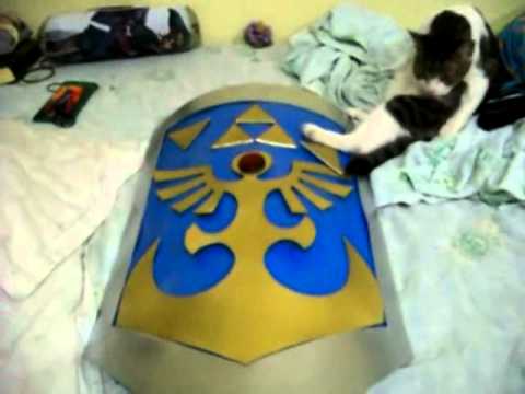 Tutorial accesorios con foamy (escudo) - YouTube