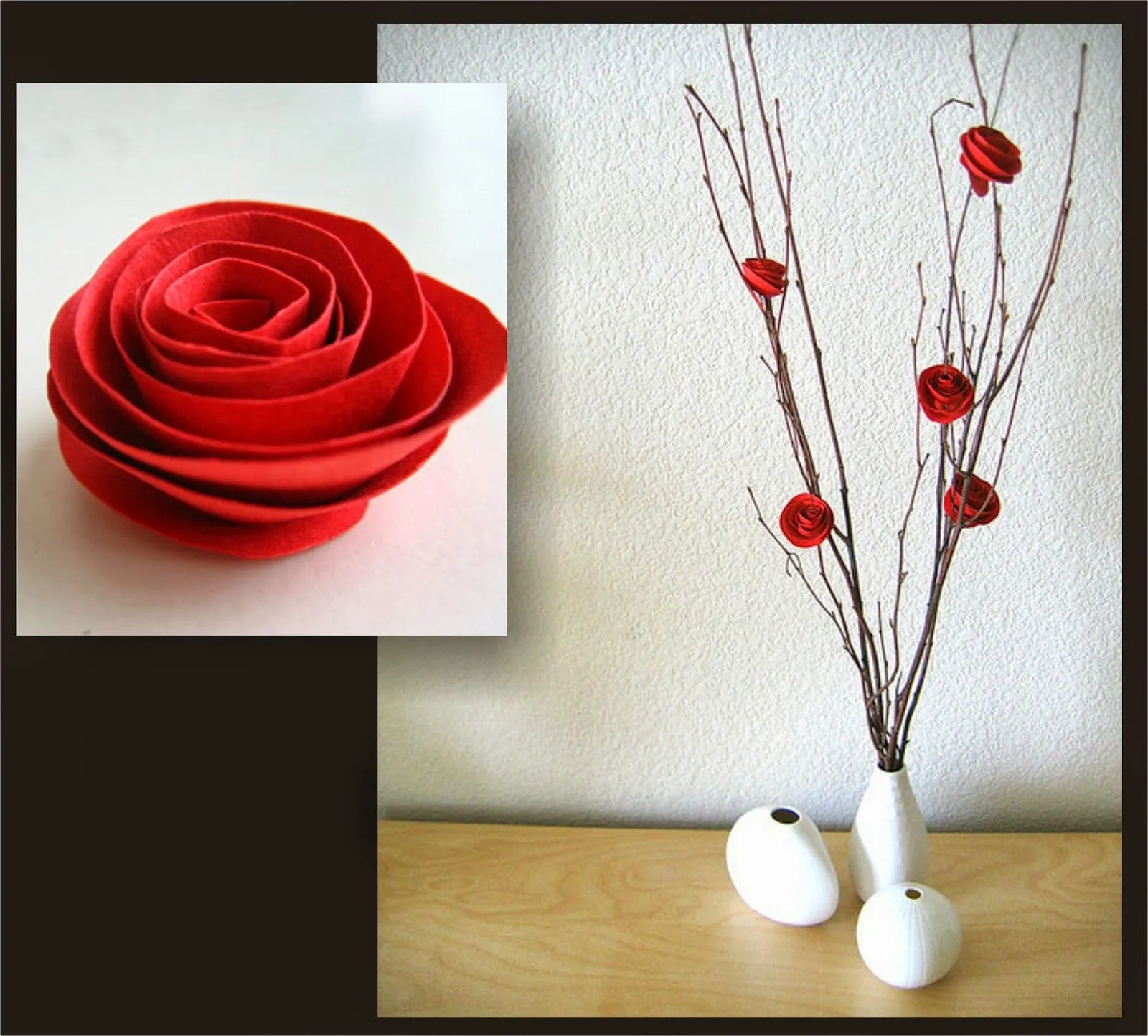 Tutorial de Artesanías: Rosas de papel o foami