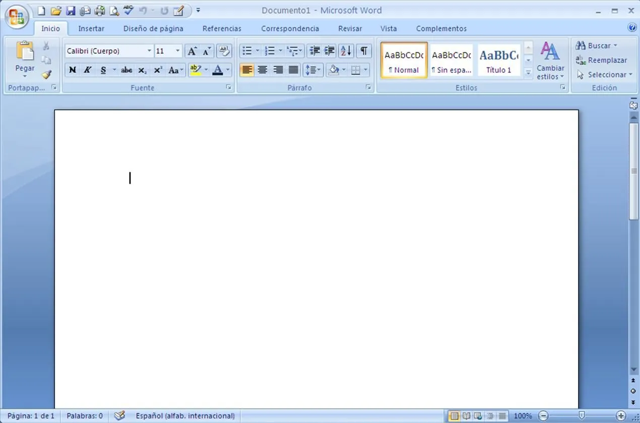 Tutorial basico para Microsoft Word 2007: ¿como iniciar Microsoft ...