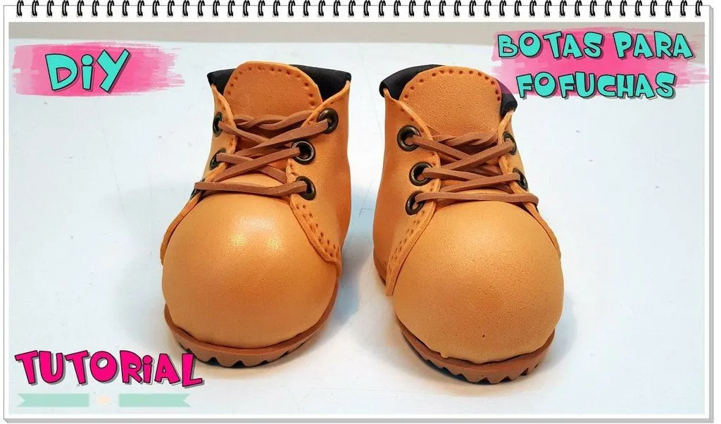 Tutorial: Como hacer botas para fofuchas | Manualidades