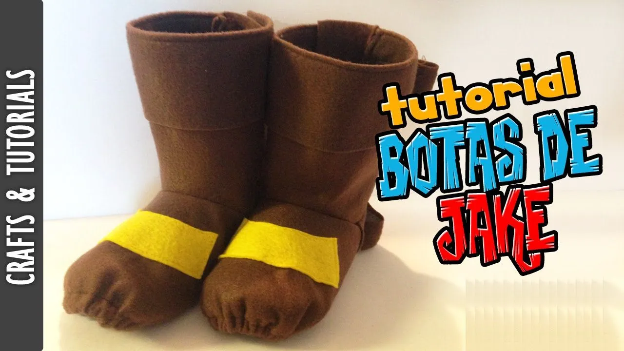 TUTORIAL: BOTAS DE JAKE, HALLOWEEN -Los290ss - YouTube