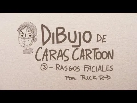 Tutorial Como dibujar caras Cartoon: Rasgos faciales Dibujo ...