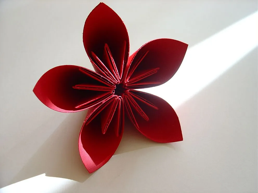 tutorial flor modular (origami) | Tsuru Haus