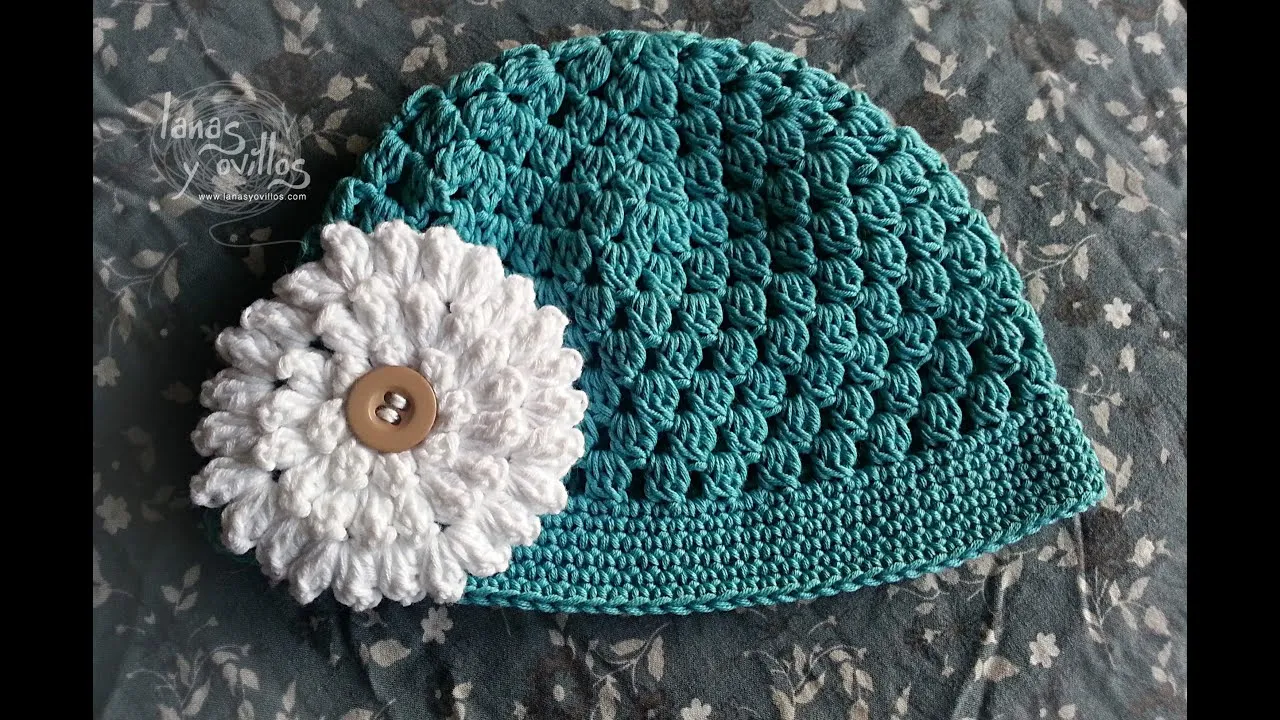 Tutorial Gorro Bebé Fácil Crochet o Ganchillo - YouTube