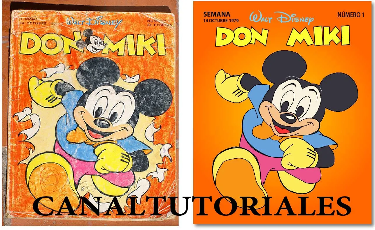 Tutorial Illustrator, dibujo cómic Miki | CANALTUTORIALES