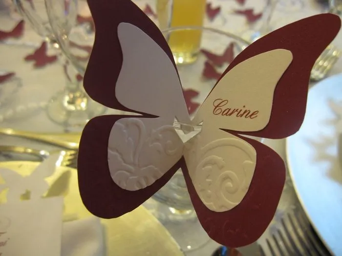 Tutorial invitaciones y marcasitio mariposas - Manualidades - Foro Bodas.net