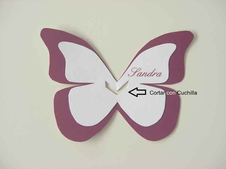 Tutorial invitaciones y marcasitio mariposas - Manualidades - Foro Bodas.net