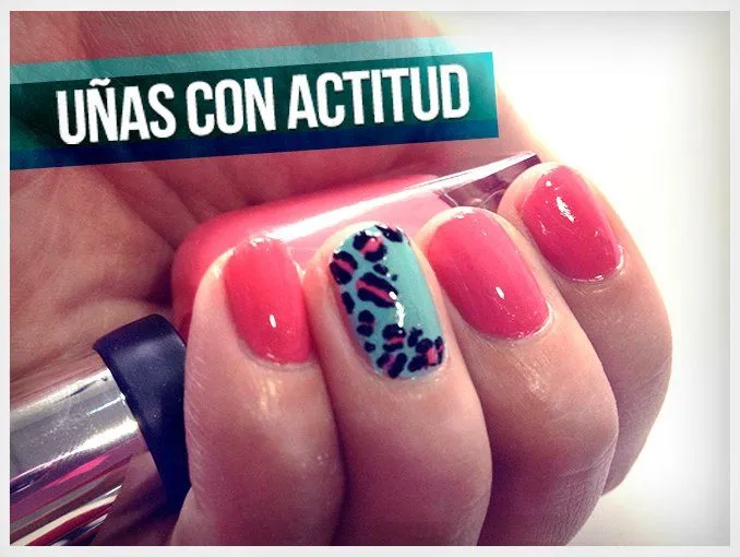 Tutorial: manicure animal print | ActitudFEM