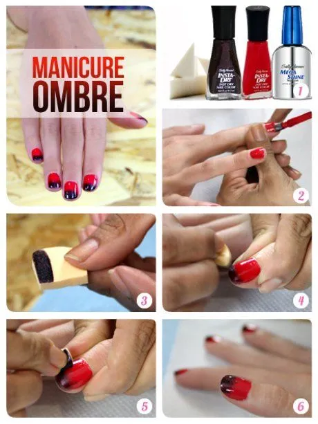 Tutorial: manicure ombre degradado | ActitudFEM