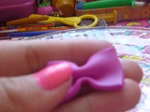 tutorial moño de porcelana fria/arcilla polimerica - YouTube