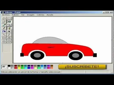 Tutorial de Paint - Dibujar un Automovil - YouTube