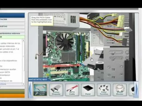 tutorial partes internas del pc - YouTube